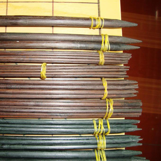 ไม้ปักดอกไม้ไม้ไผ่ที่เป็นมิตรต่อสิ่งแวดล้อมสำหรับสวนดอกไม้ 3