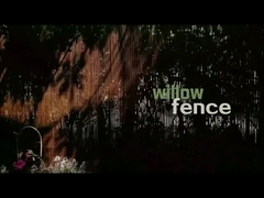 แผงรั้วสวนวัตถุดิบไม้ไผ่ธรรมชาติมีความยาว 180 ซม. 240 ซม