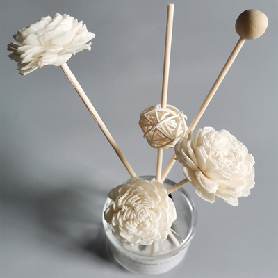 น้ำหอมปรับอากาศบ้าน Reed Diffuse Dry Sola Flower Reed Diffuser with Cotton Wick