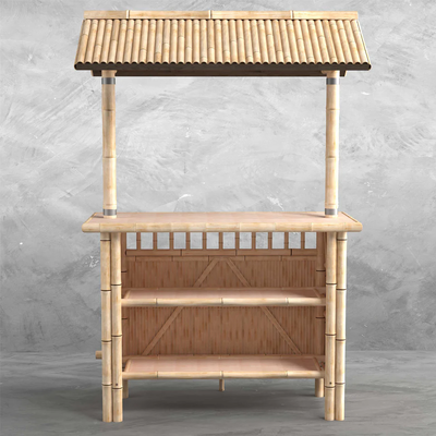 หลีกหนีสู่โอเอซิสเขตร้อนส่วนตัวของคุณ: ชุดบาร์ Bamboo Tiki เปลี่ยนพื้นที่อยู่อาศัยกลางแจ้งของคุณอย่างไร