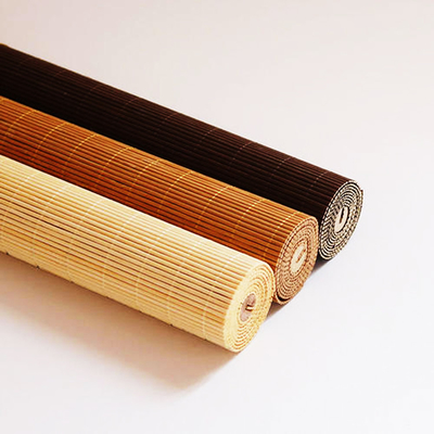 มู่ลี่ไม้ไผ่ที่เป็นมิตรกับสิ่งแวดล้อม 1 ม. คู่มือ Pergola Roller มู่ลี่ไม้ไผ่