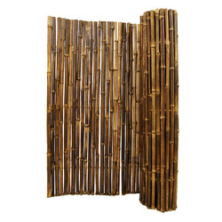150x180cm ม้วนไม้ไผ่รั้ว Trellis ระเบียงหลังบ้านรั้วไม้ไผ่ตกแต่ง