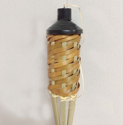 115cm Bamboo Garden Tiki Torch ทอมือไม้ไผ่ปาร์ตี้ Torches