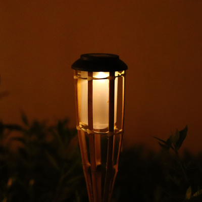 คบเพลิง Tiki ตกแต่งกลางแจ้งขนาด 115 ซม. สำหรับการตกแต่งเขตร้อนและปาร์ตี้ Luau