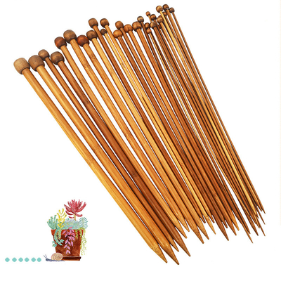 เข็มถักไม้ไผ่แบบวงกลม 12 ชิ้น Set