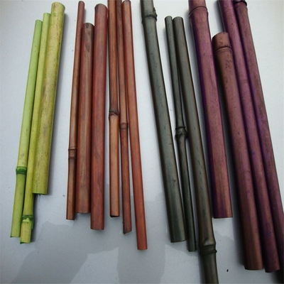 ไม้ไผ่เคลือบสีป้องกันเชื้อรา Tonkin Plant Tonkin Carbonized 250cm