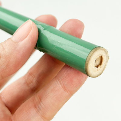 40 ซม. 60 ซม. 90 ซม. 120 ซม. ความยาว เสาไม้ไผ่สีเขียว จิตรกรรม Green
