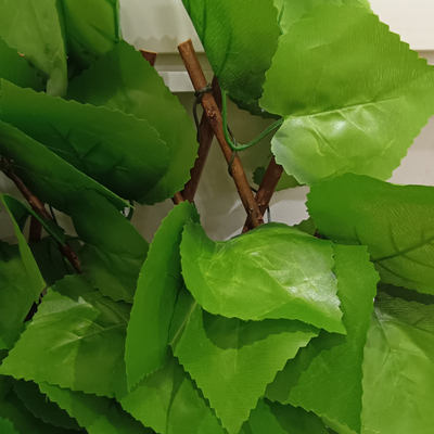 รั้วประดิษฐ์ Telescopic Hedge สวนรั้วพลาสติกสำหรับตกแต่งกลางแจ้ง