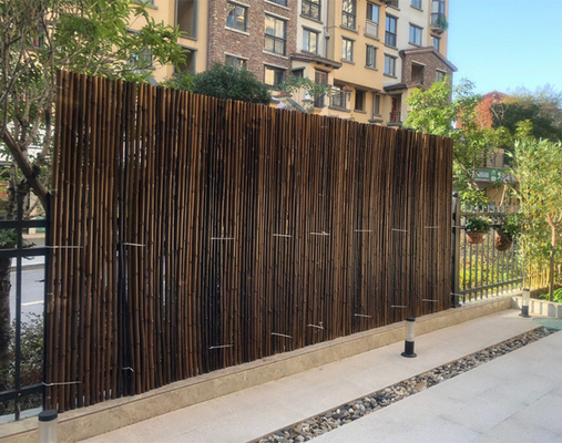 2x1.5m หน้าจอไม้ไผ่รั้วไม้ไผ่กรุสวนหลังบ้าน Decotative Home Garden
