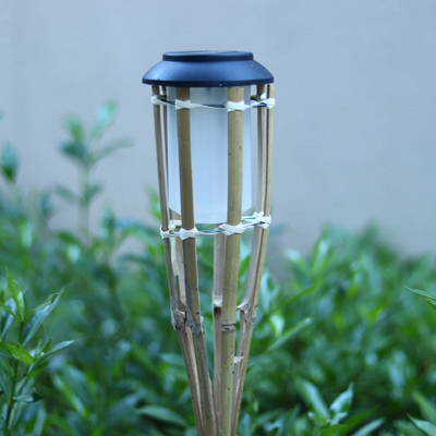 115cm Bamboo Garden Tiki Torch ทอมือไม้ไผ่ปาร์ตี้ Torches