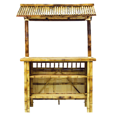 บาร์ Tiki Bar ขนาด 220x160 ซม. พร้อมเก้าอี้หลังคากันน้ำ Outdoor