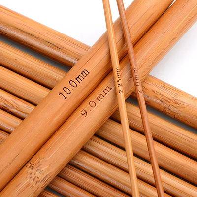 เสื้อกันหนาว ไม้ไผ่ เข็มถักแบบวงกลม เข็มถักโครเชต์ Smooth Double Pointed