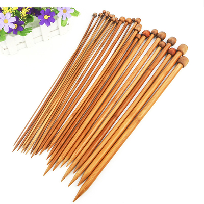 เข็มถักไม้ไผ่แบบวงกลม 12 ชิ้น Set