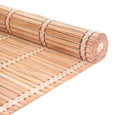 ไม้ไผ่ธรรมชาติ Roll Up Window Blind Roman Shade ตกแต่งบ้าน Sun Shutter