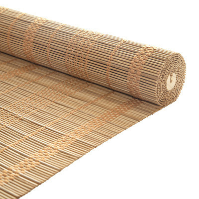 มู่ลี่ไม้ไผ่ที่เป็นมิตรกับสิ่งแวดล้อม 1 ม. คู่มือ Pergola Roller มู่ลี่ไม้ไผ่