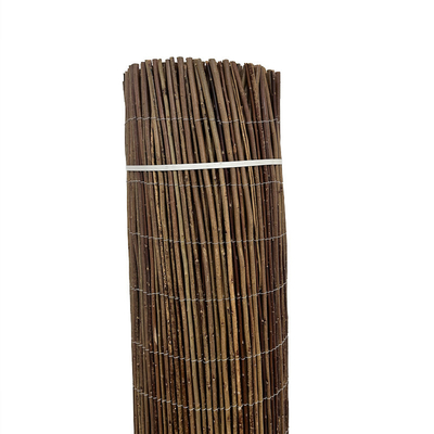 สายรั้วความเป็นส่วนตัวจากไม้วิลล์ธรรมชาติ สําหรับระเบียงกลางแจ้ง Patio แผ่นสาขาวิลล์ที่เป็นมิตรต่อสิ่งแวดล้อม