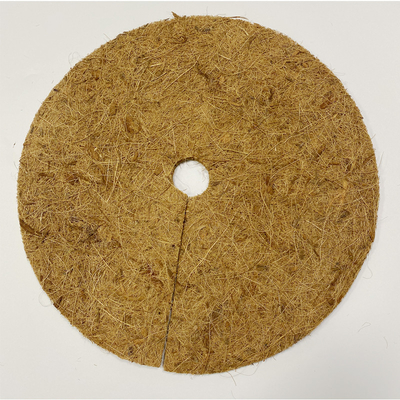 โคโกส ไฟเบอร์ Mulch แหวนไม้ป้องกัน Mat สําหรับ Disc พืชปก Mat การควบคุมพืชผึ้ง