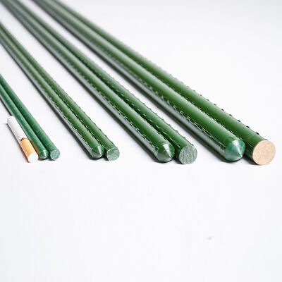 Plastic Coated Metal Stakes, Green Garden Stakes for Plant Support, Plant Climbing, Landscape, Fencing